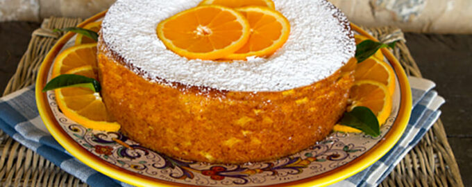 апельсиновый торт