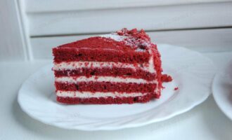 торт красное и чернное