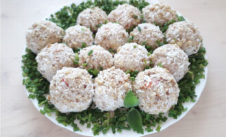 куриные шарики с сыром