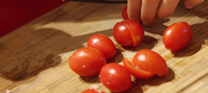 помидоры черри. что приготовить из весенних овощей