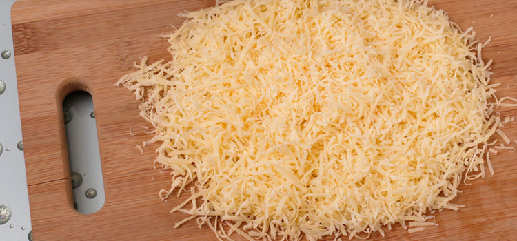 сыр натереть на мелкой терке